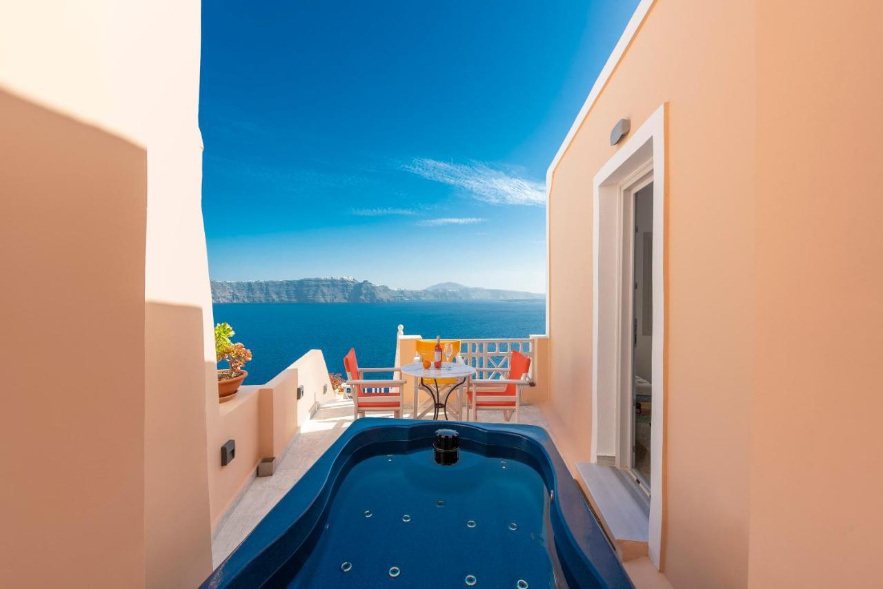 Sole D'Oro Sunset & Caldera View Grand Suite Ía Kültér fotó