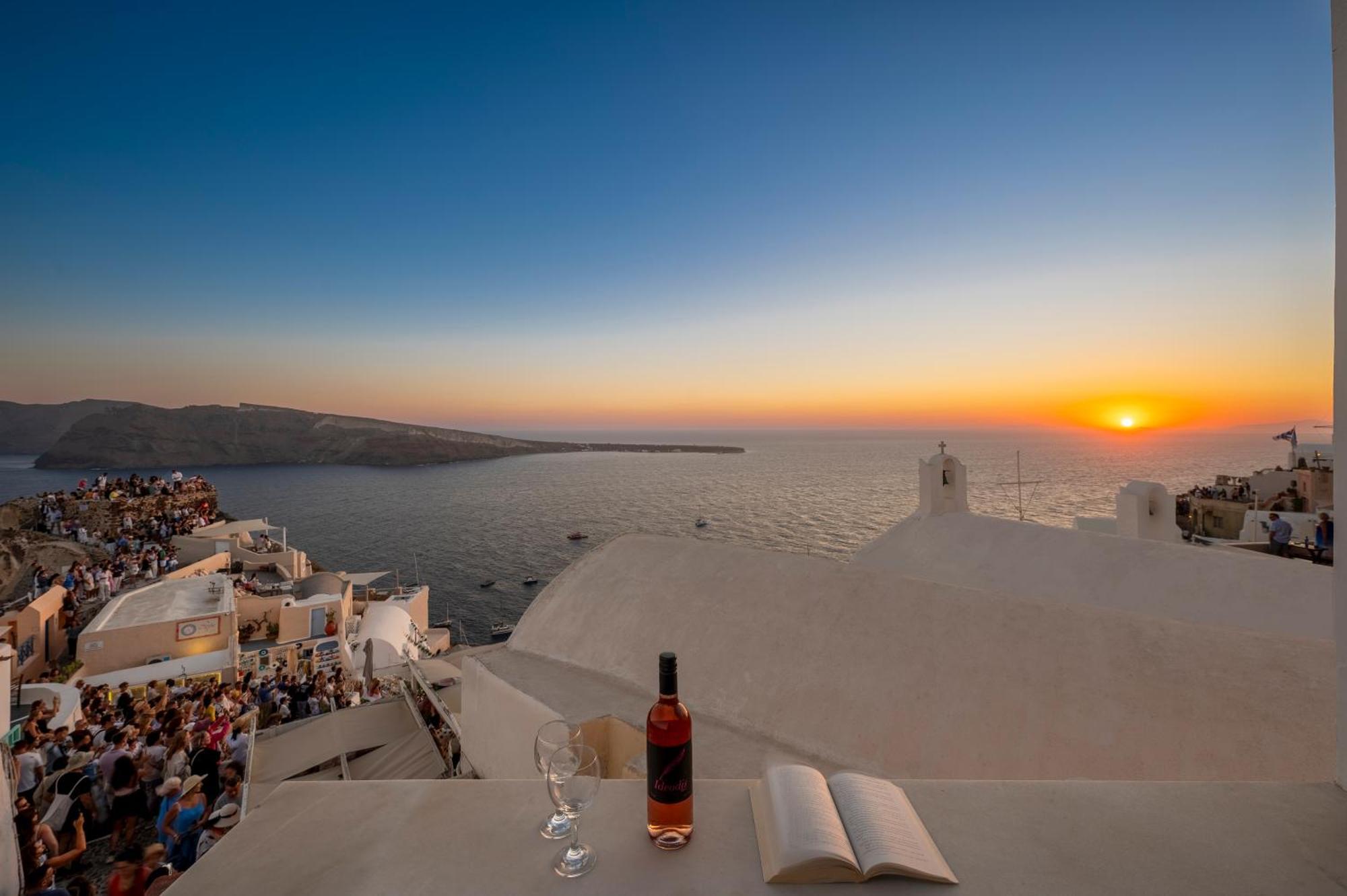 Sole D'Oro Sunset & Caldera View Grand Suite Ía Kültér fotó