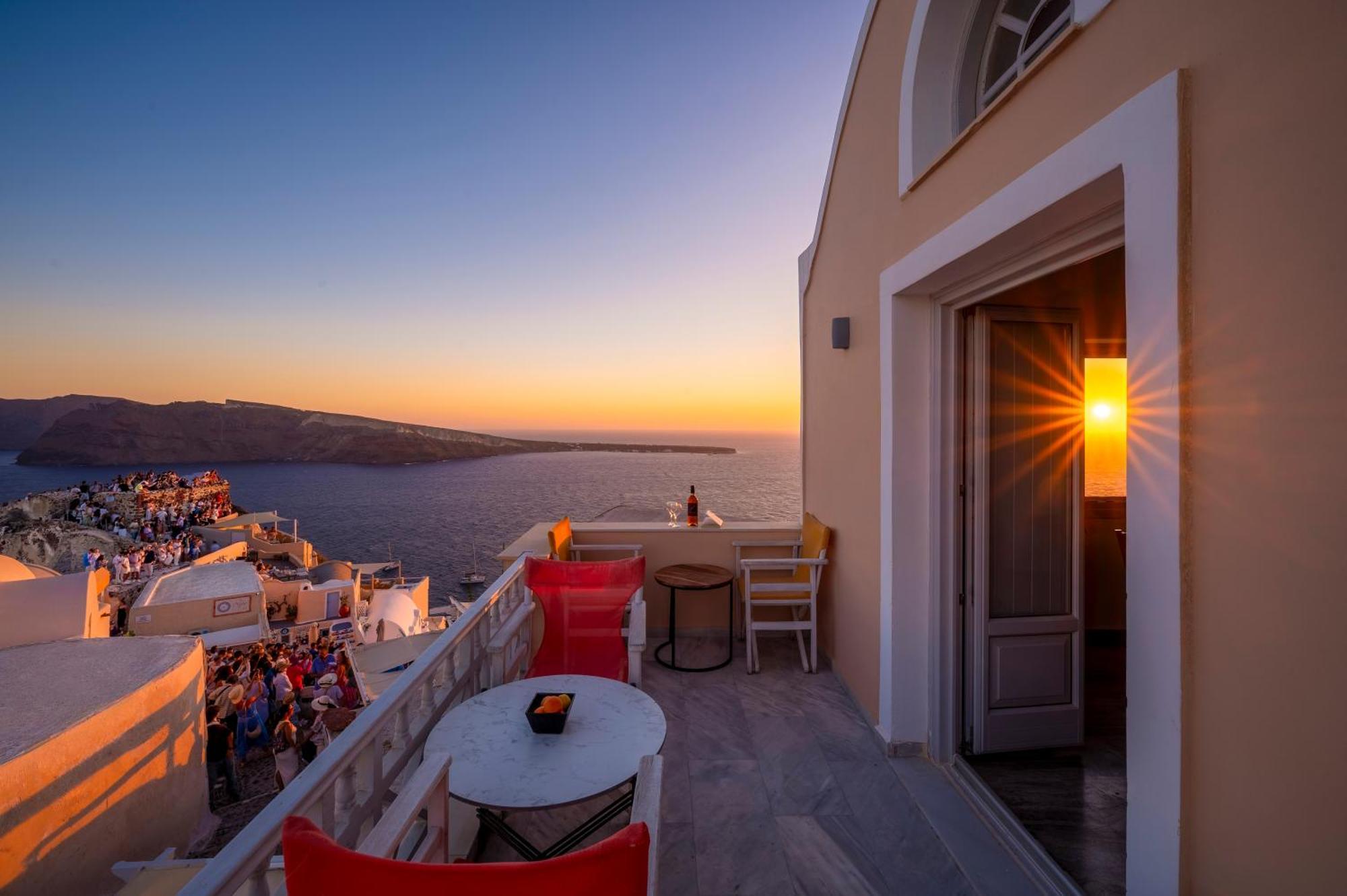 Sole D'Oro Sunset & Caldera View Grand Suite Ía Kültér fotó