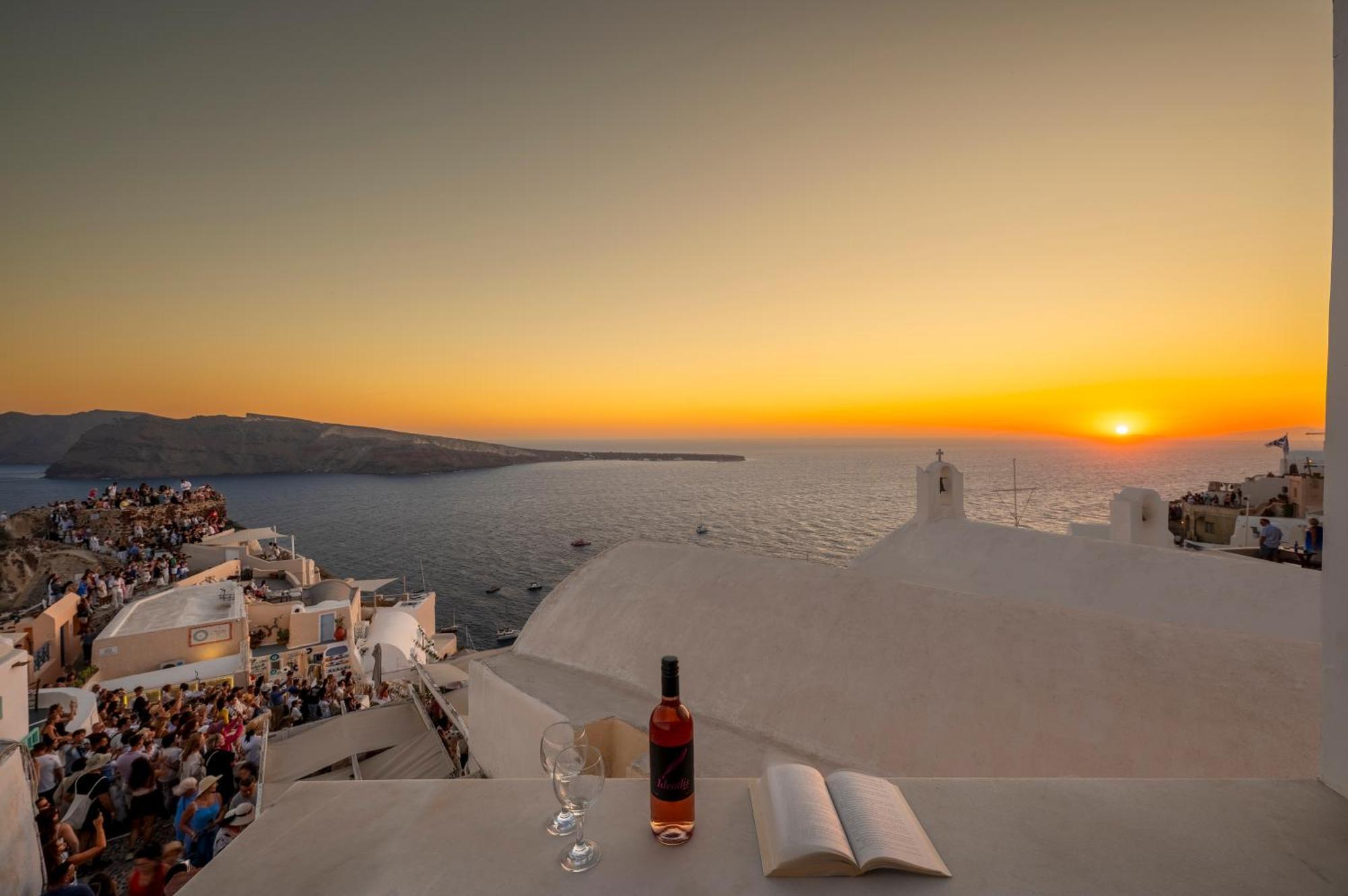 Sole D'Oro Sunset & Caldera View Grand Suite Ía Kültér fotó